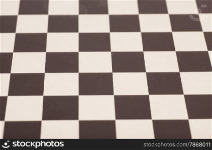 Empty chess board