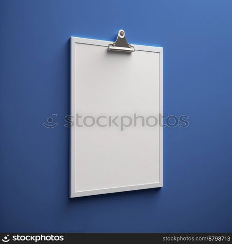 Empty frame with copy space for"es or products 3d illustrated