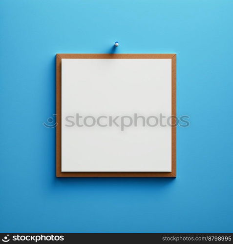 Empty frame with copy space for"es or products 3d illustrated