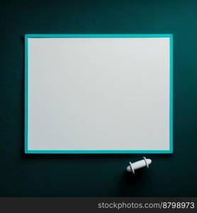 Empty frame with copy space for quotes or products 3d illustrated