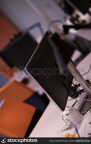 Empty Modern Open Plan Office