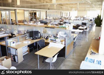 Empty Modern Open Plan Office