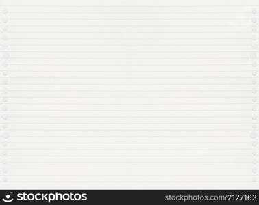 Empty notebook paper background for design in your work concept.