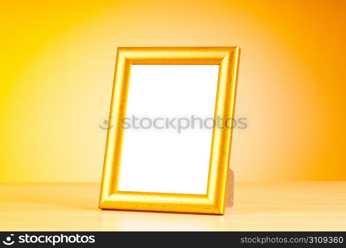 Empty photo frame with space for your text