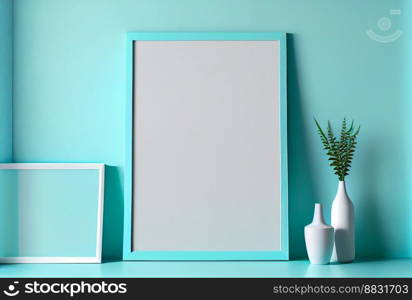 Empty picture frame with copy space for"es, products, photos