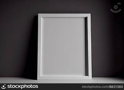 Empty picture frame with copy space for quotes, products, photos