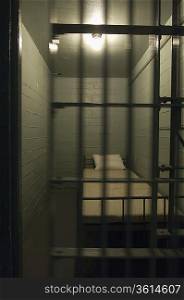Empty prison cell