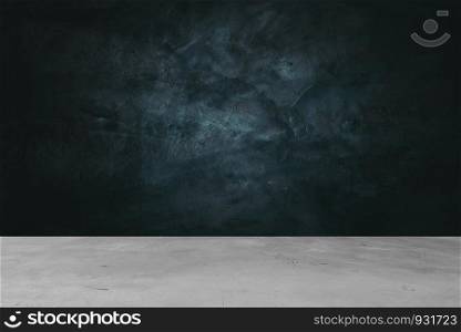 empty room interior cement backgrounds display product