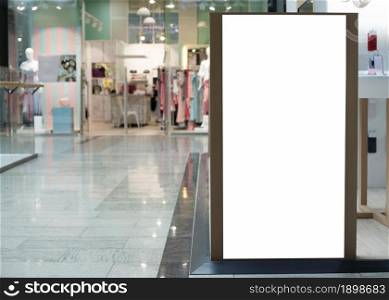empty shopping billboard with copy space. Resolution and high quality beautiful photo. empty shopping billboard with copy space. High quality beautiful photo concept