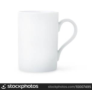 Empty tea cup isolated on a white background. Empty tea cup