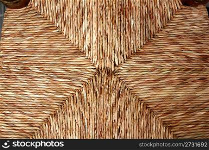 enea chair seat traditional dried reeds grass handcrafts in Spain