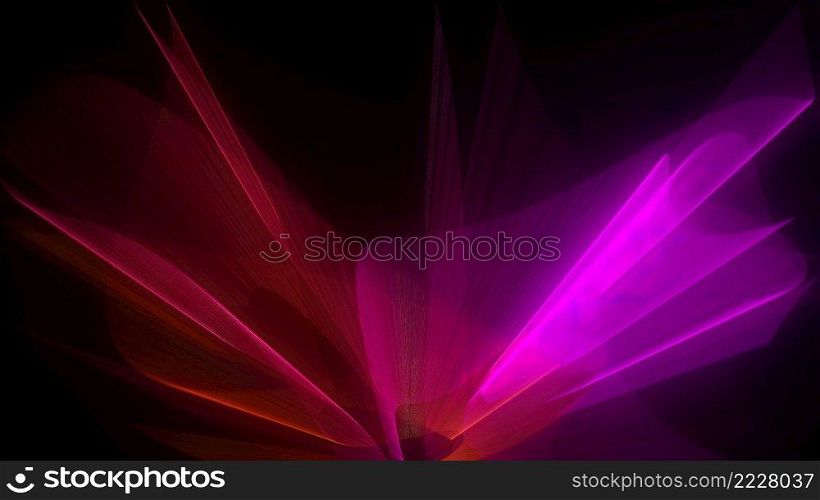 Energetic 3d render of glow with geometric curves and fluorescent wriggling rings. Virtual bright streams in a moving vortex of abstract futurism. Digital synthwave rhythms and vaporwave highlights. Energetic 3d render of glow with geometric curves and fluorescent wriggling rings. Virtual bright streams in a moving vortex of abstract futurism. Digital synthwave rhythms and vaporwave highlights.. Laser wave show