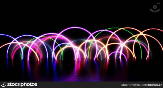 Energy Circles and Glowing Rings as Abstract. Energy Circles