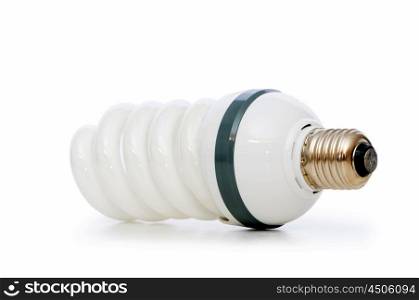 Energy saving lamp isolated on the white background&#xA;