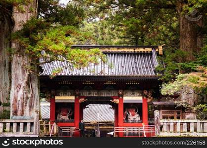 Entrance Gate of Nikko Toshogu Shrine, Tochigi, Japan