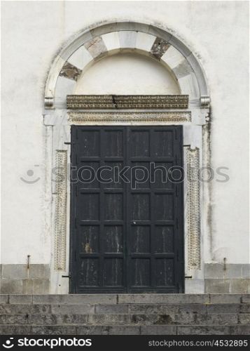 Entrance of a building, Ravello, Amalfi Coast, Salerno, Campania, Italy