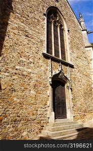 Entrance of a church, Eglise St-Benoit, Le Mans, Sarthe, France