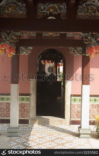 Entrance of a temple