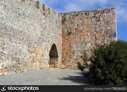 Entrance of the castle in Alanya, Turkey