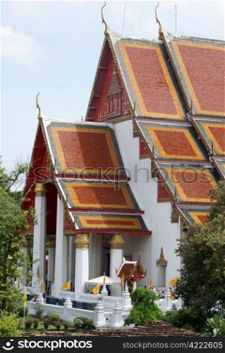 Entrance of Wihan Phra Mongkhon Bophit