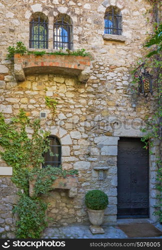 Entrance to the old French house