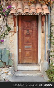 Entrance to the old house