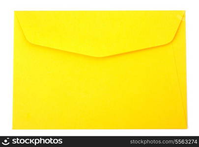 envelope isolated on the white background