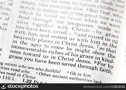 Ephesians 2:8 - a popular Christian New Testament Passage