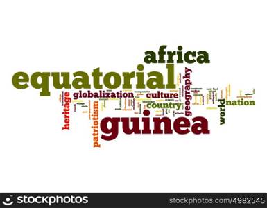 Equatorial Guinea word cloud