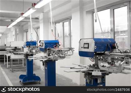 equipment for the production of molds for cloth to garment factory. textile and garment factory