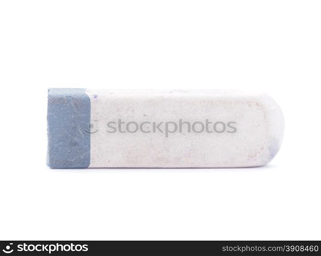 eraser on a white background
