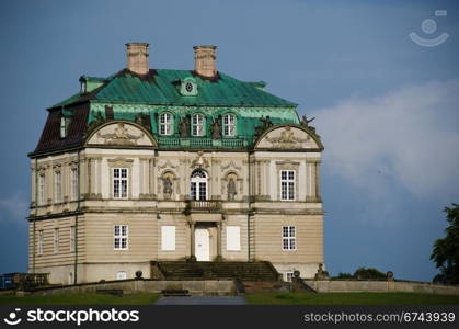 Eremitage Palace. Eremitage hunting lodge in the Dyrhavn north of Copenhagen, Denmark