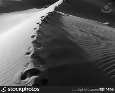 Erg Chegaga Dunes in Sahara Desert, Morocco