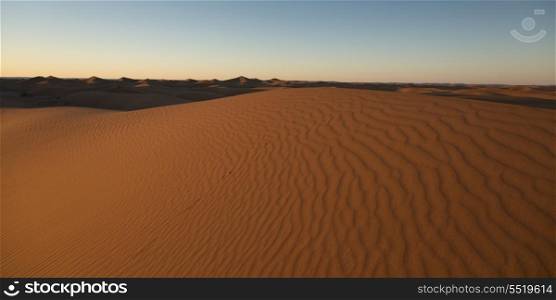 Erg Chegaga Dunes in Sahara Desert, Morocco