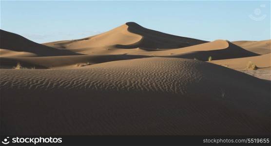 Erg Chegaga Dunes in Sahara Desert, Souss-Massa-Draa, Morocco