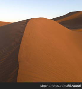 Erg Chegaga Dunes in Sahara Desert, Souss-Massa-Draa, Morocco