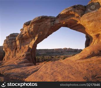 Eroded Arch in Utah
