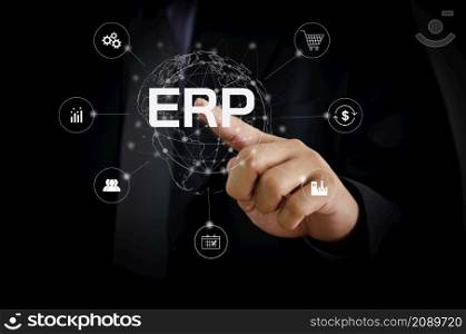 ERP Enterprise Resource Planning Internal management, organizational development process and information to improve competitiveness.