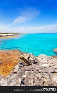 Es Calo de San Agusti in Formentera Balearic islands