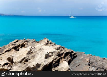 Es Calo de San Agusti in Formentera Balearic islands