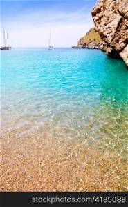 Escorca Sa Calobra beach in Mallorca balearic islands Torrent de Parlos