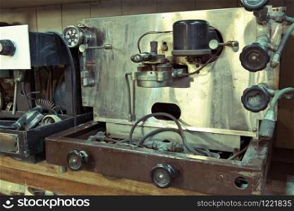 espresso coffee vintage machine