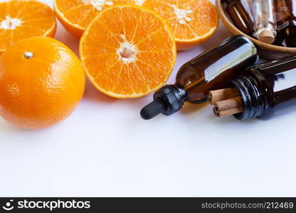 Essential oil with orange
