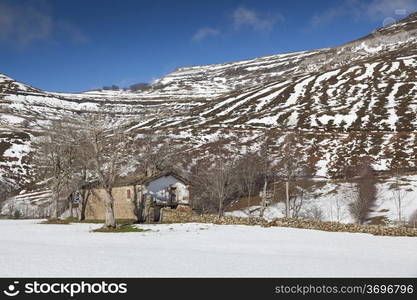 Estacas de Trueba pass, Burgos, Castilla y Leon, Spain