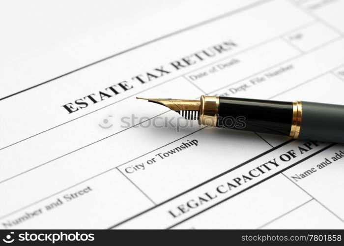 Estate tax return