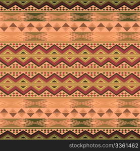 ethnic background illustration, geometric pattern