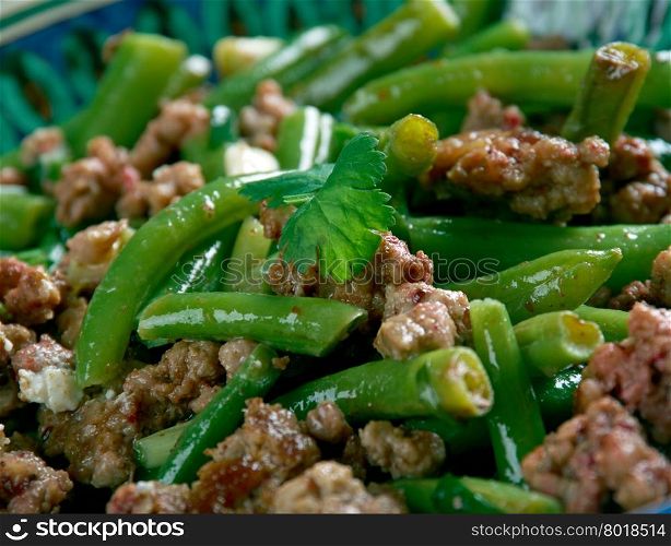Etli Fasulye - Turkish Tender Green Beans with Meat