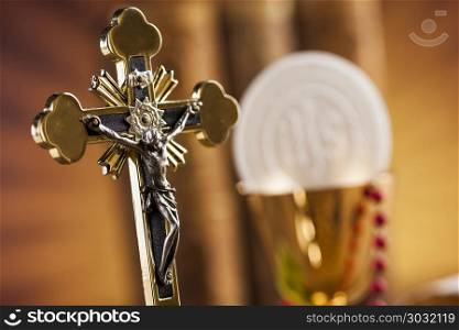 Eucharist, sacrament of communion background . Sacrament of communion, Eucharist symbol