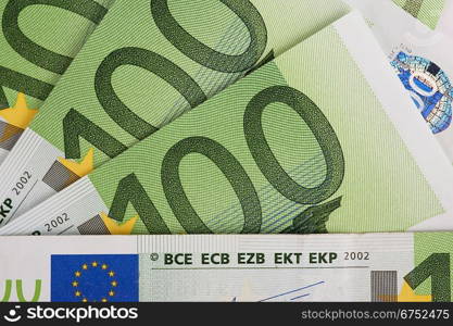 euro banknotes