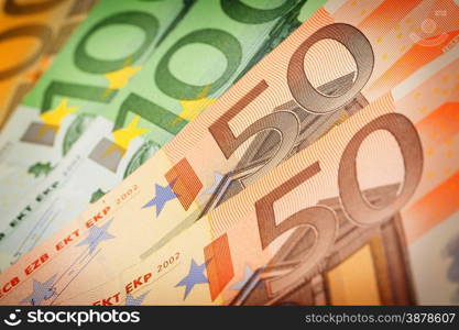 Euro Banknotes (from 50 to 500 euro)